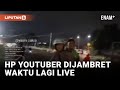 Apes! HP YouTuber Yasin Cakra Dijambret Saat Live di Perlintasan Kereta Senen | Liputan6