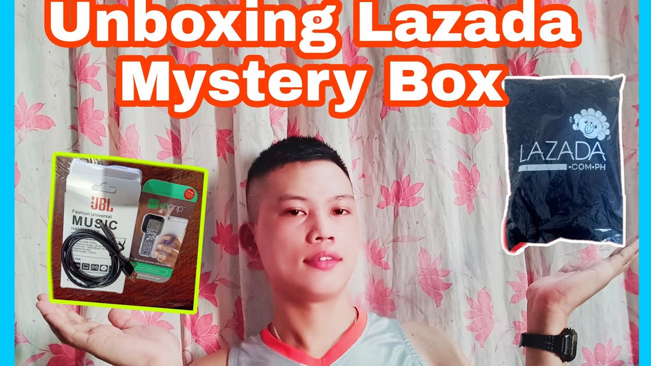 98 Pesos Lazada Mystery Box Unboxing/Lods Tv - YouTube