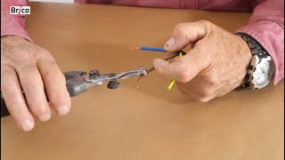 Dénuder les fils électriques - Tuto bricolage avec Robert