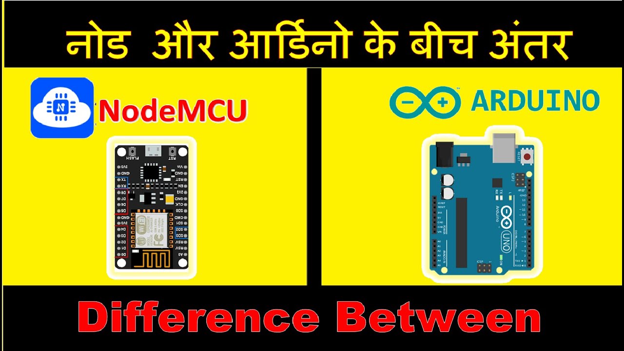 Arduino Vs NodeMCU | Difference Between | Best Microcontroller For IoT ...