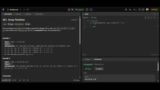 Day 9 🚀 LeetCode 561 – Array Partition I | Greedy + Sorting Explained Simply | 44/1000