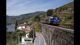 Portugal - Eisenbahn im Dourotal