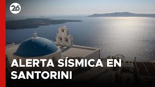 GRECIA emite una ALERTA por ACTIVIDAD SÍSMICA en SANTORINI