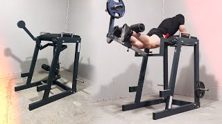 Gymequip-factory.com /  Reverse Hyperextension Machine