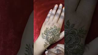 2025 new hibiscus flower mehendi design| mehendi ki design| #shortfeed #youtubeshorts #ytshorts