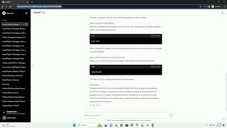 install python package locally