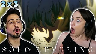 WAIT WHO?! *SOLO LEVELING* 2x3 REACTION!