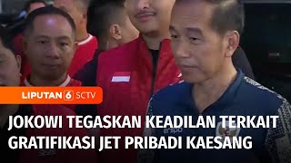 Kontroversi Jet Pribadi Kaesang: Presiden Jokowi Tegaskan Keadilan Hukum | Liputan 6