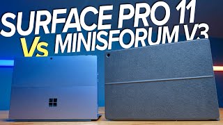 Spoiler ALERT! I’d Buy the Microsoft Surface Pro 11 NOT the Minisforum V3