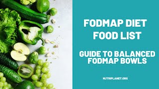 Low FODMAP Diet Explained | FODMAP Food List | Important Considerations