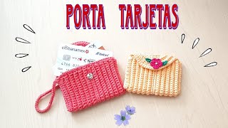 👛 PORTA TARJETERO SUPER FACIL PARA MAMA / TUTORIAL PASO A PASO  👛