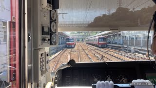 【4K60p 高画質前面展望】京急600形608編成　横浜～上大岡