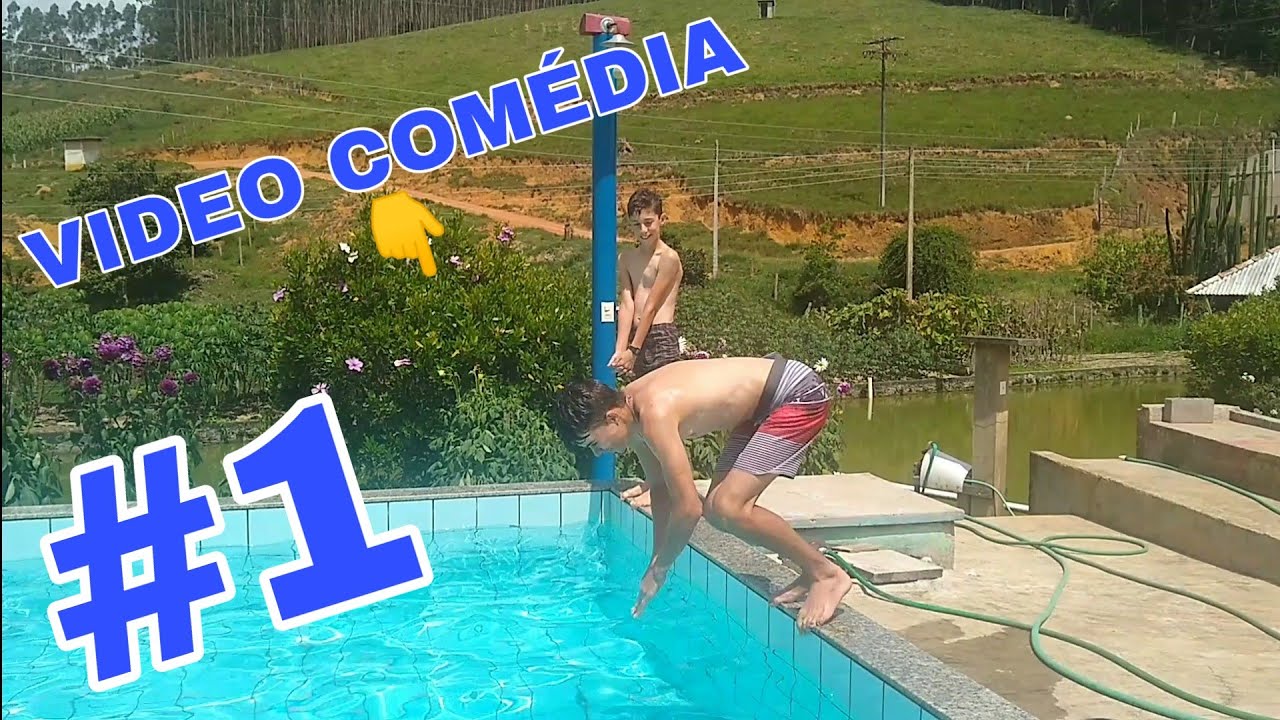 Vídeo Comédia Na Piscina Youtube
