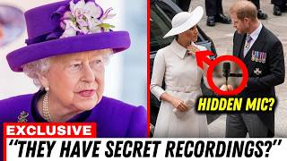 Royal Author Reveals Why Queen Feared Harry and Meghan Leaking Secret Recordings