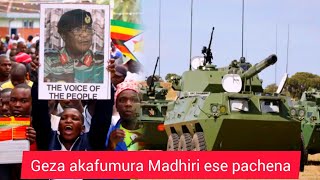 Chikonzero chaita kuti mota dze Military Tankers dzifambe chataurwa hakuna akahwinha ma Elections