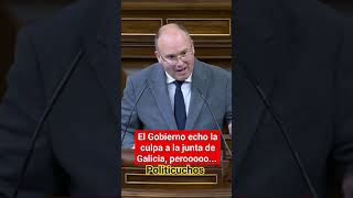 El Gobierno intento echar la culpa a la xunta. #galicia #pelet #gobierno #noticias #new #actualidad