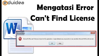 Cara mengatasi Microsoft Office can't find your license for this application