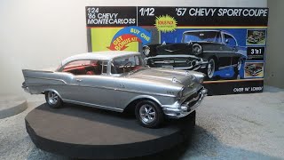 Monogram 1:12th Scale '57 Chevy Bel Air Model Kit Finished