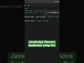 Javascript: Remove duplicates in array using Set