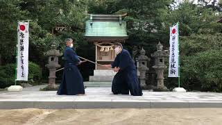 令和2年夢想権之助神社9月例祭奉納演武