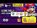 money joo Joo crazy columns rainbow solo challenge | score rally match masters | match masters