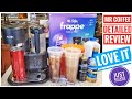 REVIEW Mr Coffee Frappe Single Serve Iced and HOT Coffee Maker Blender HOW TO MAKE FRAPPE