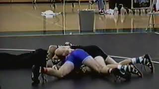 1996 Nebraska High School Wrestling Dual | Jake Steingraber, Omaha Burke vs Prep