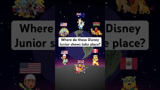 Do you know where these Disney Junior Shows take place? #bluey