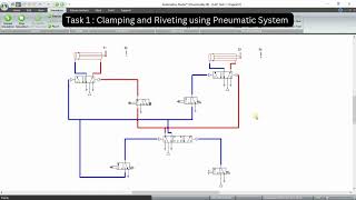 [ EMJ47104 Automation ] Lab Assignment 1 : Design and Simulate Pneumatic & Hydraulic System