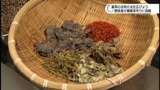 11/6 薬草を使った健康茶づくり