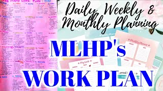 MLHP's  monthly work plan//FEB MONTH WORK PLAN