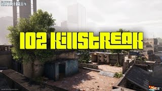 Battlefield 4 | 102 Killstreak | [RAW GAMEPLAY]