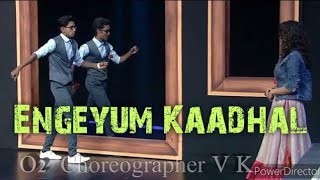 Engeyum kadhal | Mirror act | love proposal | VKchoreography | prabhudeva hits | kalai & rockson |