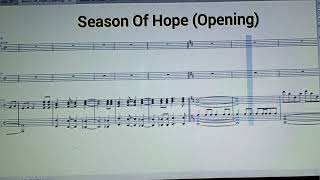 Season Of Hope (Opening) SATB | Piano Accompaniment