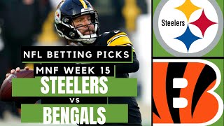 Monday Night Football (NFL Week 15) Steelers vs Bengals | MNF Free Picks & Odds