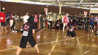 女子両手準決勝　飯島　川元