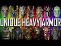 Skyrim - All Unique Heavy Armor Pieces And Sets Skyrim - All Unique Heavy Armor Pieces And Sets