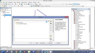 Merge two layers in one ArcMap