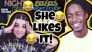 FIRST TIME HEARING Bee Gees - Night Fever (Official Music Video)(REACTION!!!)