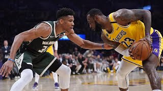 Los Angeles Lakers vs Milwaukee Bucks Full Game Highlights | 2021-22 NBA Season