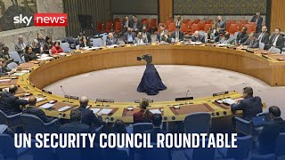 UN Security Council roundtable on threats to international peace