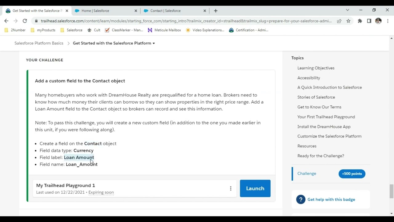 Trailhead 1 Get Started With The Salesforce Platform - YouTube