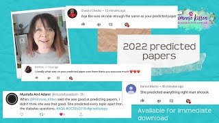2022 exam papers are out | predicted papers for GCSE and A-Level