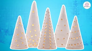 DIY Clay Christmas Tree | Easy Air Dry Clay Christmas Tree