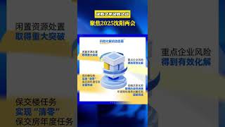 【AI报两会】刚刚公布，2025年沈阳打算这么干！一个视频读懂政府工作报告！#沈阳两会1