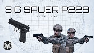 Airsoft - WE SIG SAUER P229 GBB手枪开箱 | 战术羊WarsheepTactical