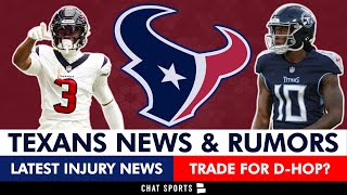Texans SIGN Edge Rusher + NFL Trade Rumors On DeAndre Hopkins & Texans Injury Report: Juice Scruggs