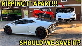 Rebuilding A Wrecked Lamborghini Huracan Part 7