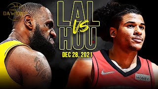 Los Angeles Lakers vs Houston Rockets Full Game Highlights | Dec 28, 2021 | FreeDawkins