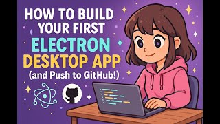 How to Build Your First Electron Desktop App (and Push to GitHub!) 🔥